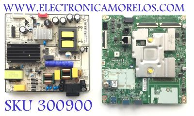 KIT DE TARJETAS PARA TV LG 4K·UHD·HDR SMART TV / MAIN EBR33934502 / EAX69532504 / 33934502 / FUENTE 81-PBE050-H4B07AP / SHG6504B07-101HA / DLBB568 / PANEL LVU500CGDX / LVU500LGDX / DISPLAY LC500DQC(SP)(A1) / MODELO 50UP7000PUA / 50UP7000PUA.CUSYLH